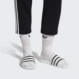 Adidas adilette Női Utcai Cipő - Fehér [D89575]